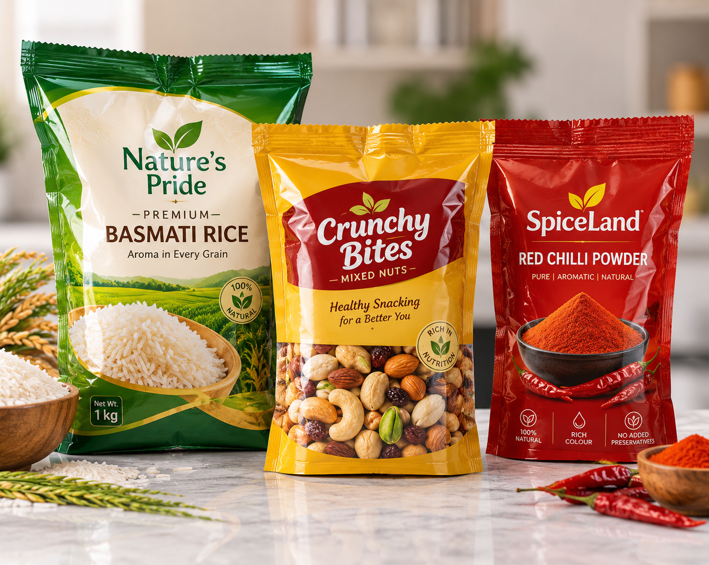 Food & Beverage industry packaging