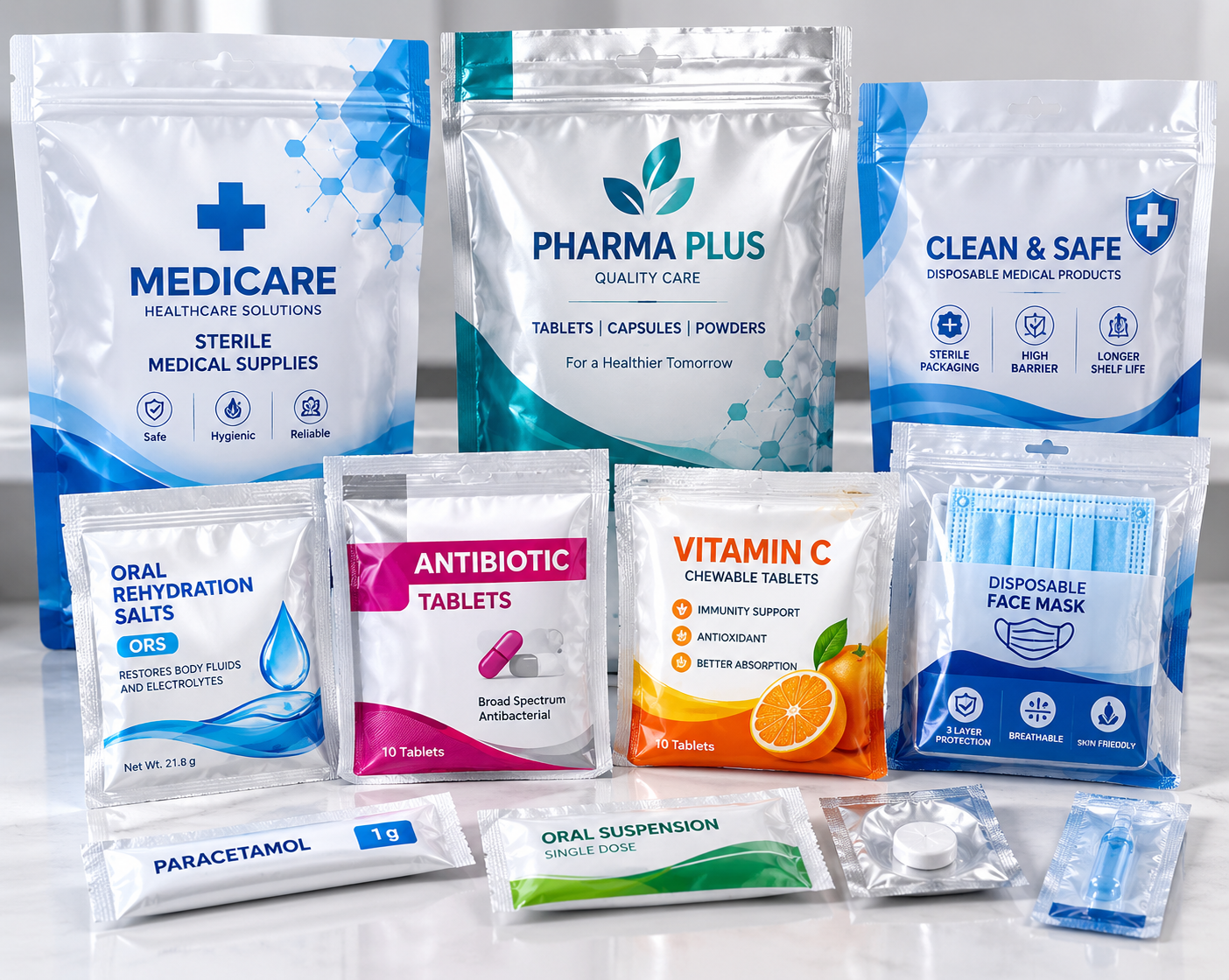 Pharmaceutical industry packaging